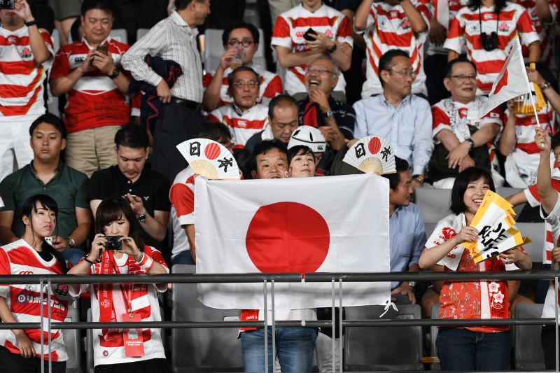 Japan rugby fans 2019 World Cup