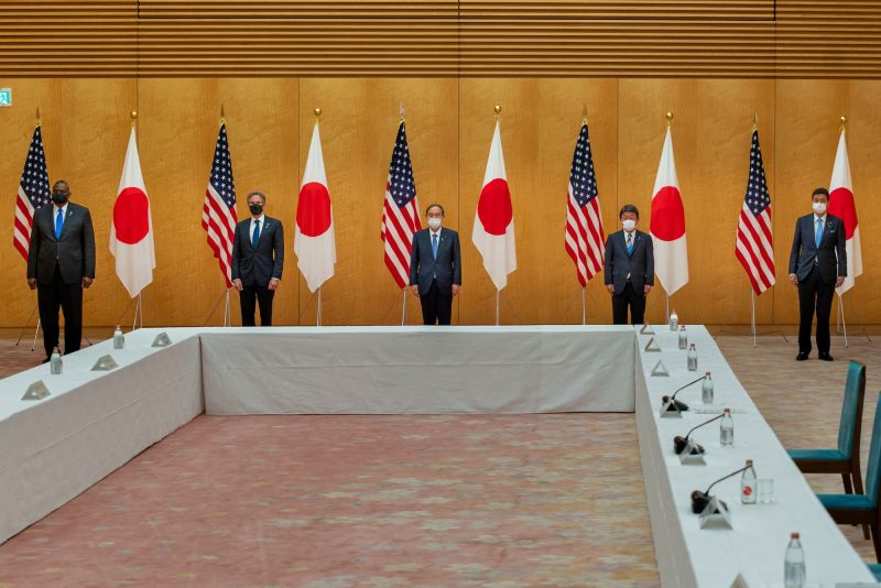 US and Japanese officials, Tokyo