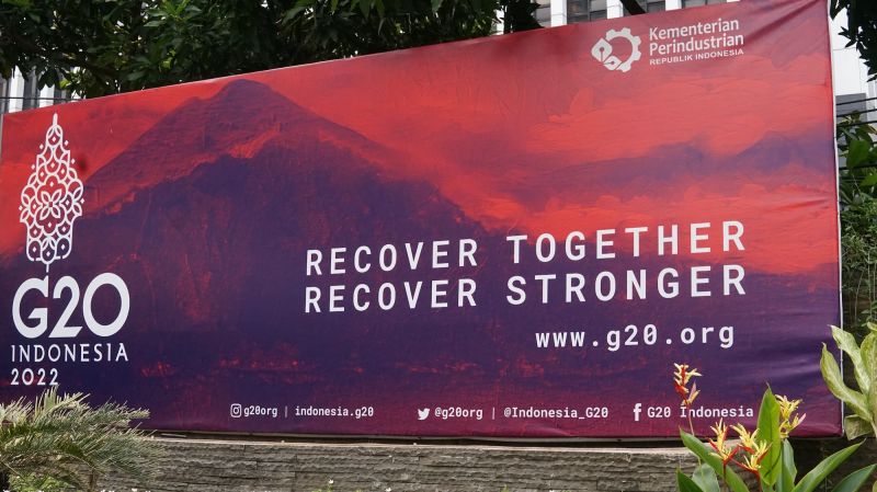 Indonesian G20 2022 banner