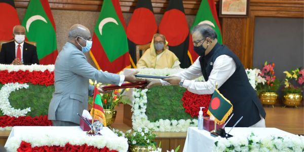 Key agreements signed between the Maldives and Bangladesh