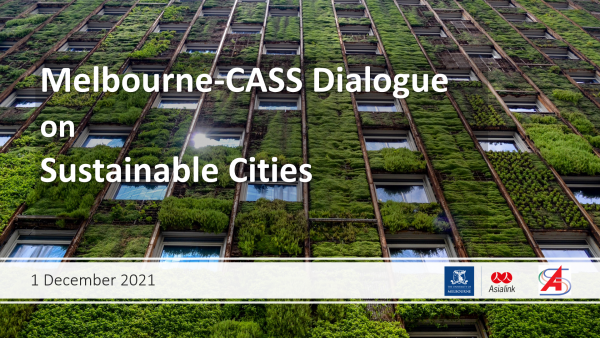Image for Melbourne-CASS Dialogue on Sustainable Cities