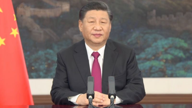 Xi Jinping, Davos address via videolink