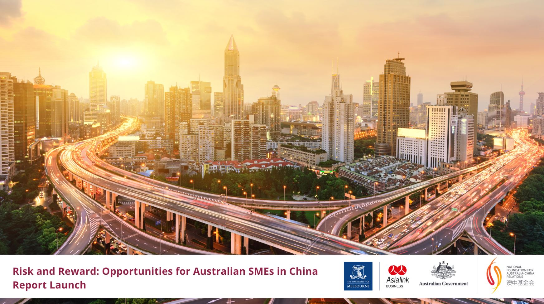 Risk and Reward: Opportunities for Australian SMEs in China