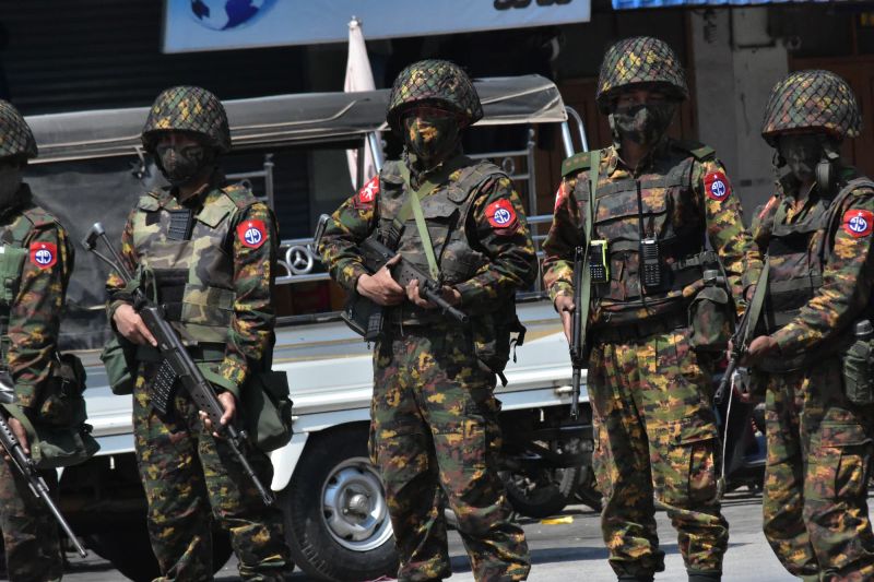 Myanmar security forces
