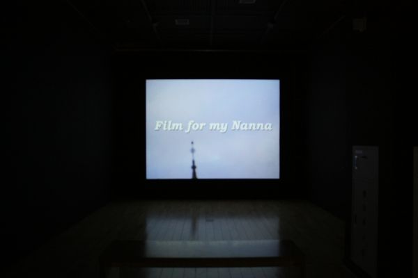 Selectively Revealed installed at Aram Art Gallery, Seoul (Anastasia Klose, Film for my Nana, 2006, single-channel SD digital video, audio, 5:32 minutes. Commissioned by the Australian Centre for Contemporary Art (ACCA) for NEW07. Courtesy the artist and Tolarno Galleries, Melbourne)