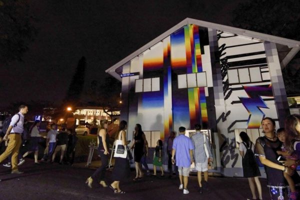 Art After Dark festival at Gillman Barracks, courtesy of National Arts Council of Singapore