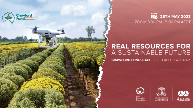 Image for Real Resources for a Sustainable Future Webinar