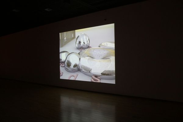 Selectively Revealed installed at Aram Art Gallery, Seoul (Peter Alwast, Relics, 2007, single-channel digital quicktime video, audio, 2:24 minutes Courtesy the artist and Gallery 9, Sydney)
