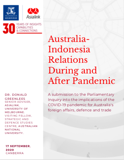 Australia-Indonesia Pandemic Submission