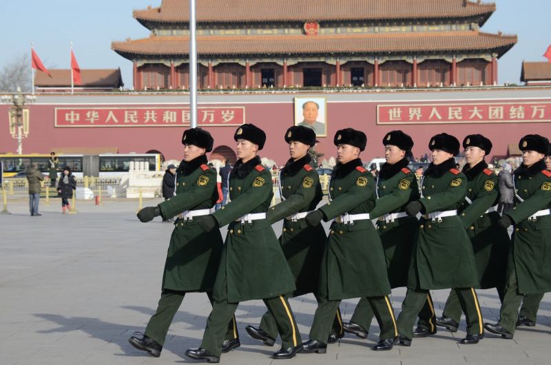 Soldiers, Tiananmen Square