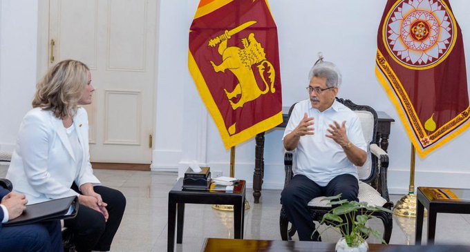 Gotabaya Rajapaksa met with Clare O’Neil