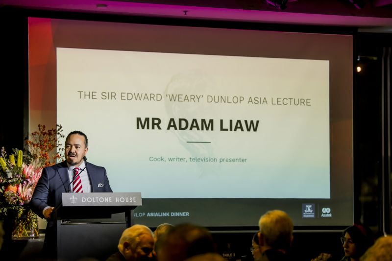 Adam Liaw provided the 2024 lecture.
