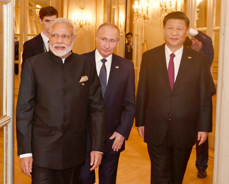 Modi, Putin, and Xi