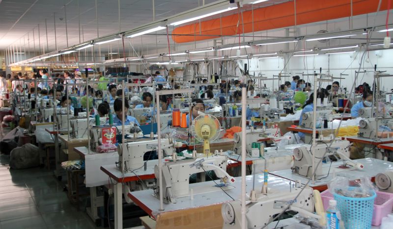 Garment factory in Nha Trang